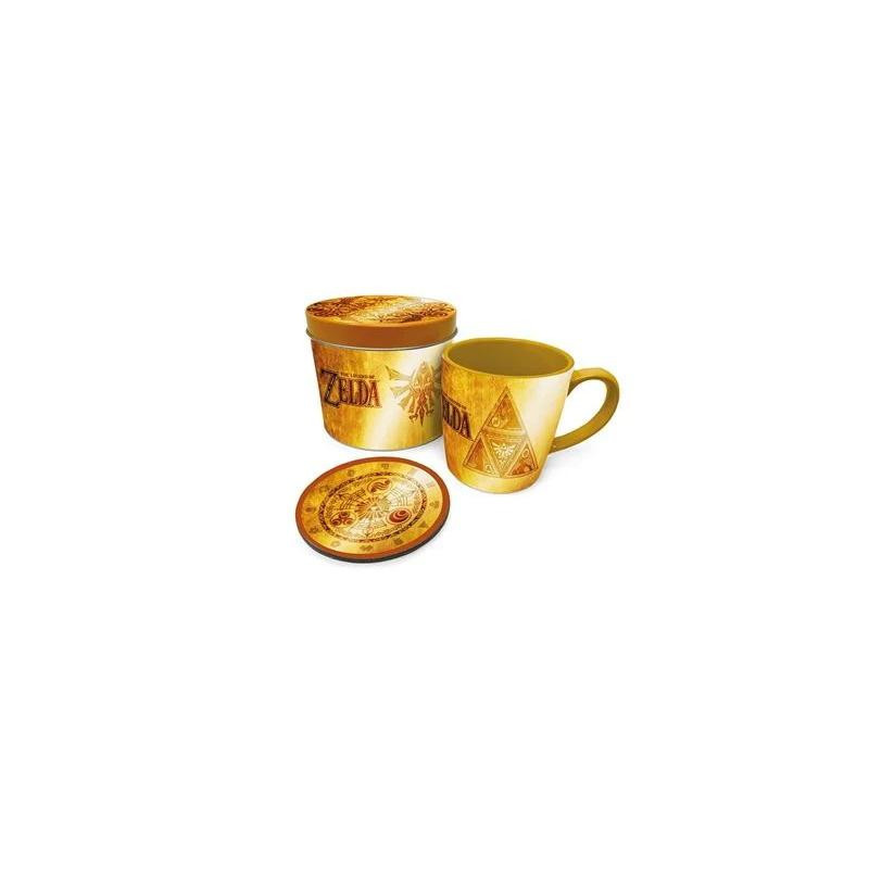 Boite Cadeau avec Mug et Sous-Verre - Zelda
