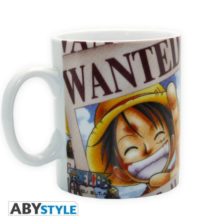 Mug One Piece Luffy Wanted