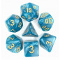 Série de 7 dés RPG Nacré
