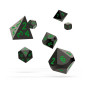 Série de 7 dés RPG Métal Matrix