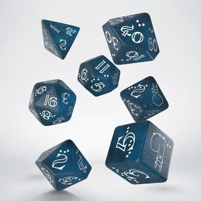 Série de 7 dés RPG Lama QWorkshop