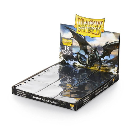 Pochette Dragon Shield Side-Loading Noir (x50)