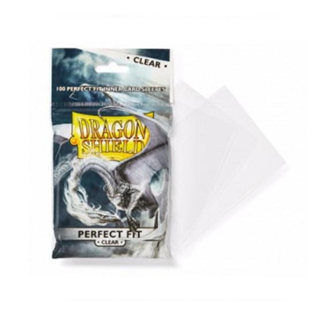 Sleeves Perfect Fit Dragon Shield x100