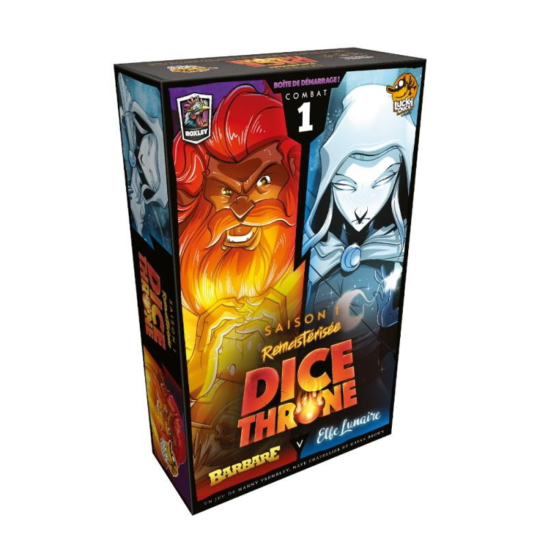Dice Throne S1 - 1. Barbare VS Elfe Lunaire Dice Throne S1 - 1. Barbare VS Elfe Lunaire