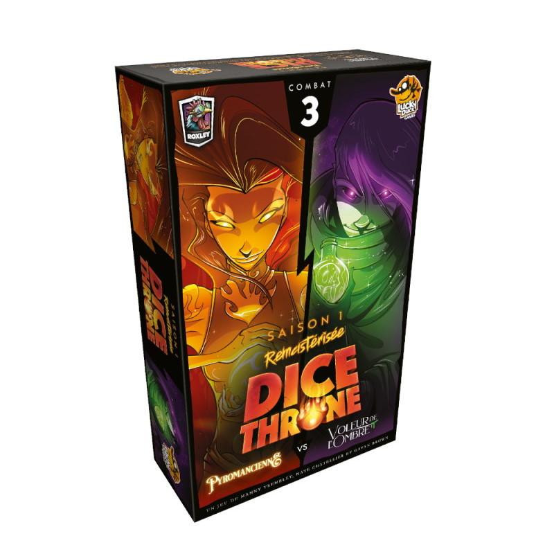 Dice Throne S1 - 3. Pyromancienne VS Voleur