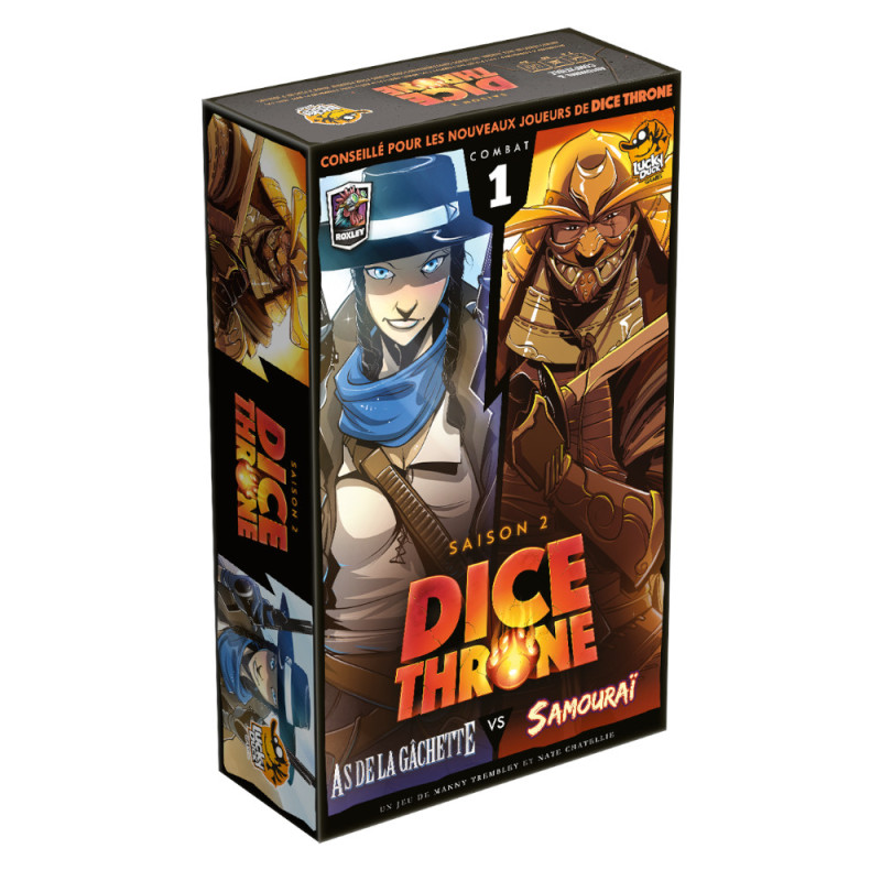 Dice Throne S2 - 1. As de la gâchette VS Samouraï