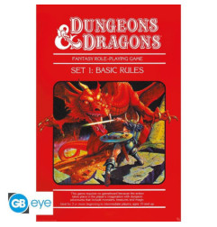 Poster Donjon & Dragons - Règles de base