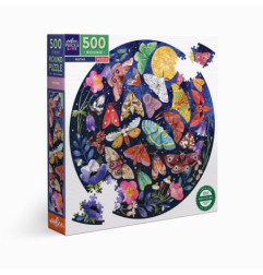 Puzzle 500p - Moths (Papillons de nuit)
