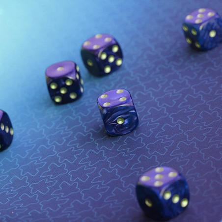 WOGAMAT - Tapis multijeux néoprène Bleu 60x100 cm