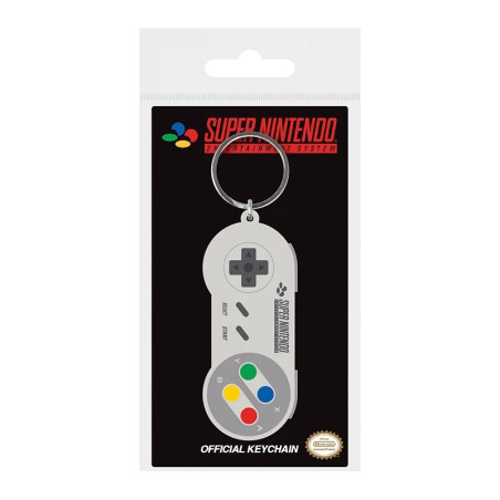 Porte-Clefs SNES Nintendo Caoutchouc
