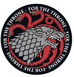 Tapis de souris Game of Thrones - Stark vs Targaryen