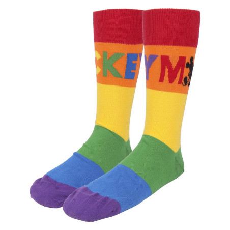 Chaussettes Disney Mickey Pride - Pack 3 paires 40-46