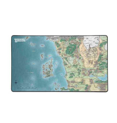 Tapis de souris XL Dungeons & Dragons - Carte de Faerun