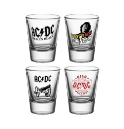 Set de 4 Shooters AC/DC