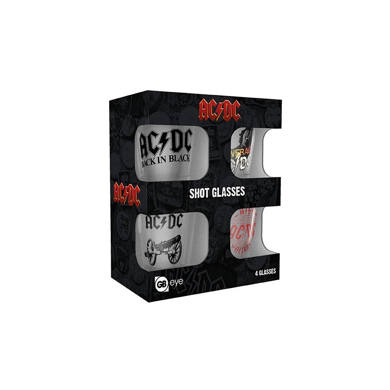 Set de 4 Shooters AC/DC