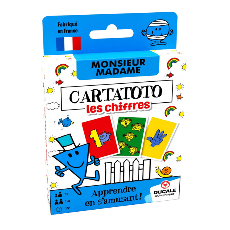 Cartatoto Monsieur Madame - Les Chiffres Cartatoto Monsieur Madame - Les Chiffres