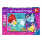 Puzzles 3x49p - Aventure des princesses