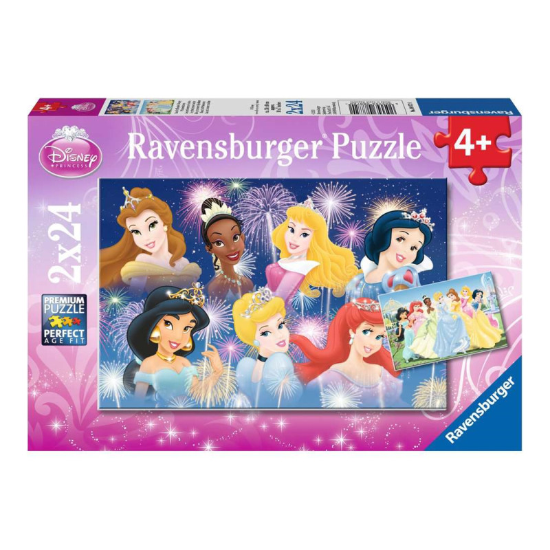 Puzzles 2x24p - Les princesses réunies - Disney Princesses Puzzles 2x24p - Les princesses réunies - Disney Princesses