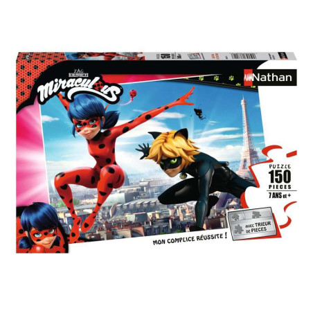 Puzzle 150p XXL - Ladybug et Chat Noir - Miraculou