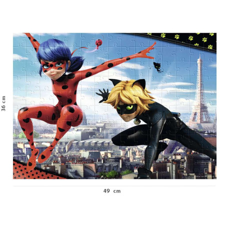 Puzzle 150p XXL - Ladybug et Chat Noir - Miraculou