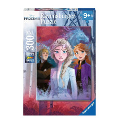 Puzzle 300p XXL - Elsa, Anna et Kristoff - Disney