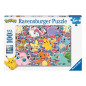 Puzzle 100p XXL - Pokémon - Prêt pour la bataille