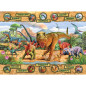 Puzzle 150p XXL - Les espèces de dinosaures