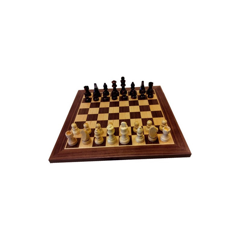 Jeu d'échecs 40cm (Macajou)