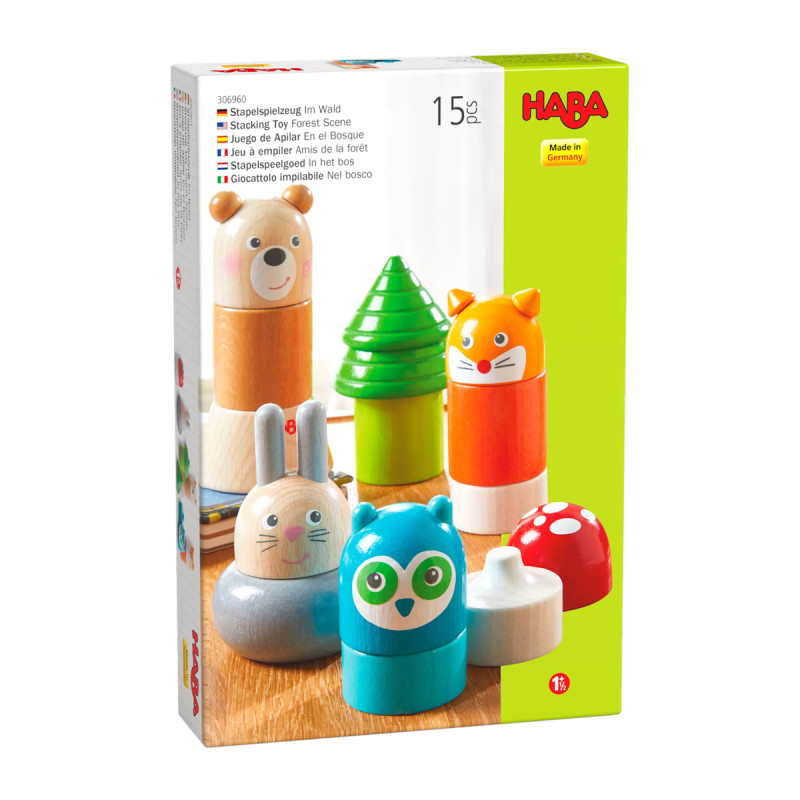 Jeu à Empiler Les Amis de la Forêt