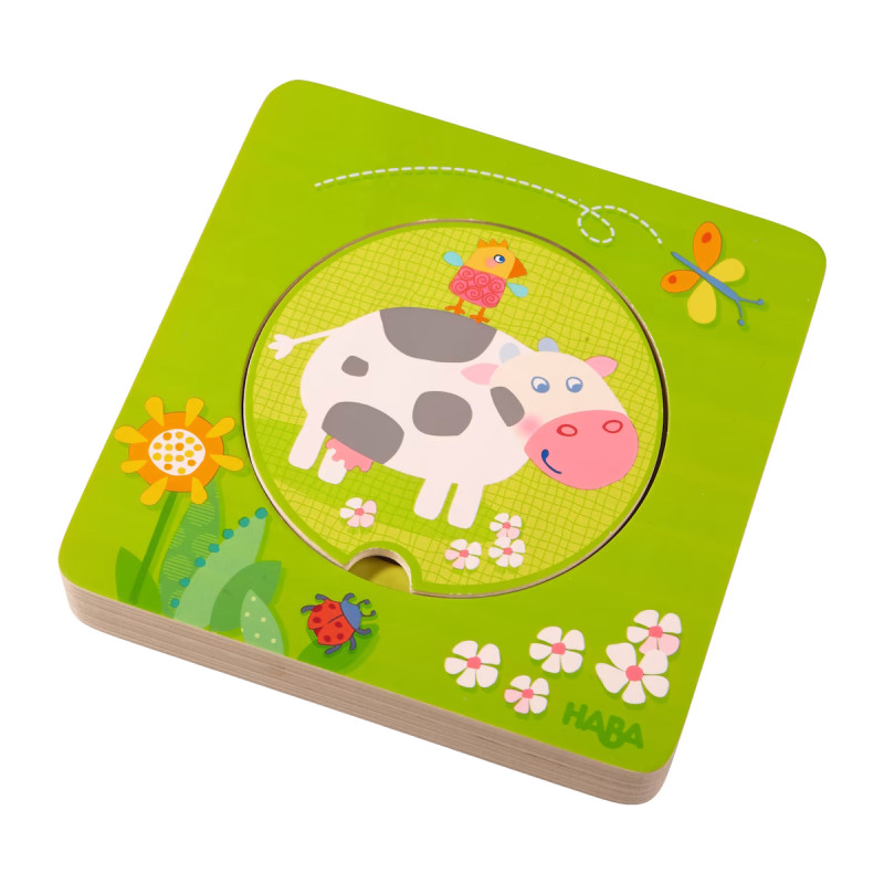 Puzzle en bois Les Amis de la Ferme