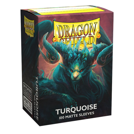 Sleeves DS Matte Standard Turquoise (x100)