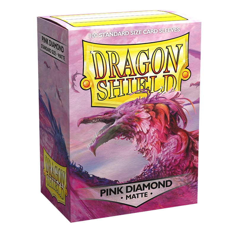 Sleeves DS Matte Standard Pink Diamond (x100)