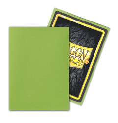 Sleeves DS Matte Standard Lime (x100)