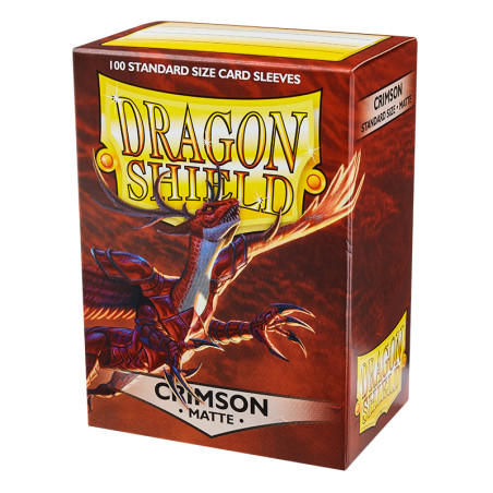 Sleeves DS Matte Standard Crimson (x100)