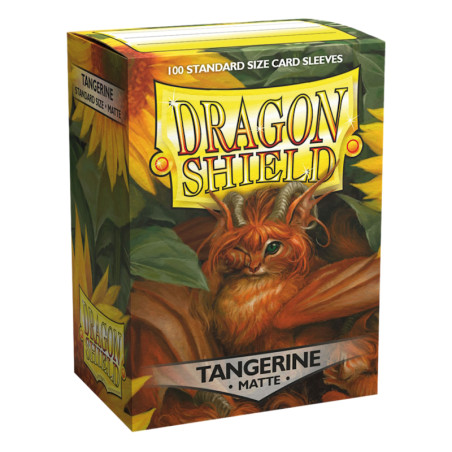 Sleeves DS Matte Standard Tangerine (x100)