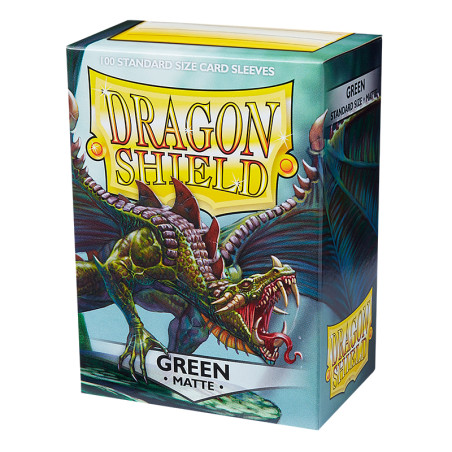 Sleeves DS Matte Standard Green (x100)