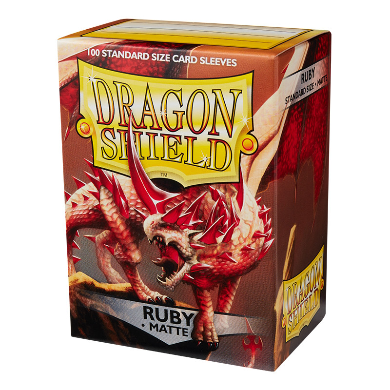 Sleeves DS Matte Standard Ruby (x100)