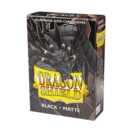 Sleeves DS Matte Japanese Black (x60)