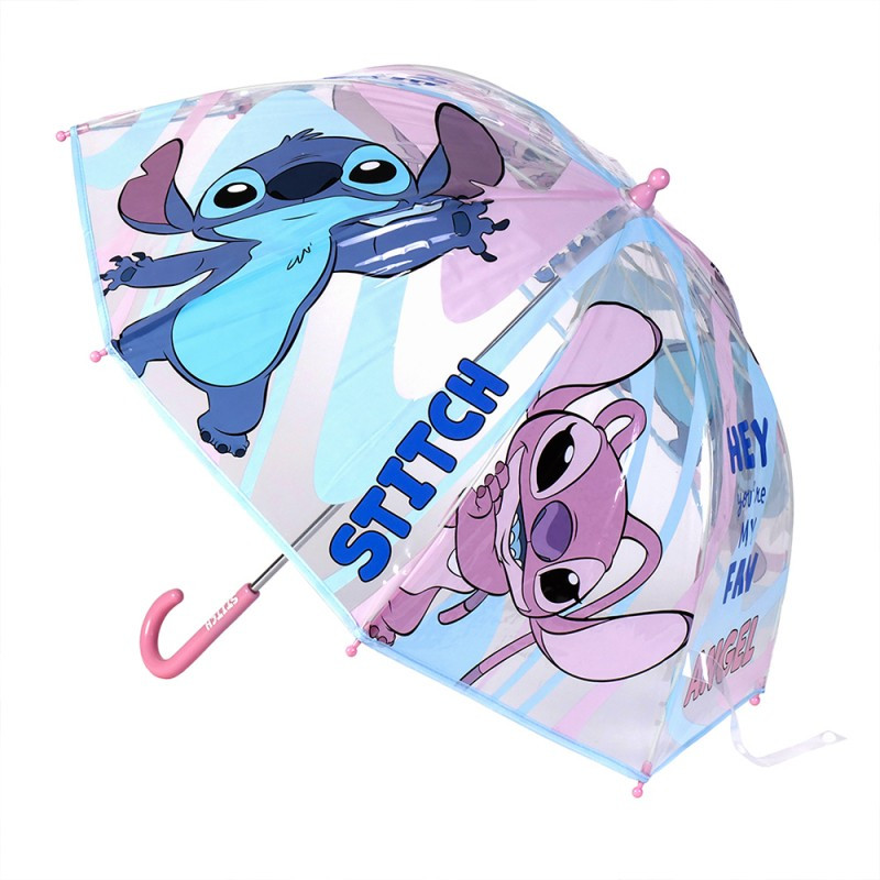 Parapluie Transparent Disney Stitch & Angel