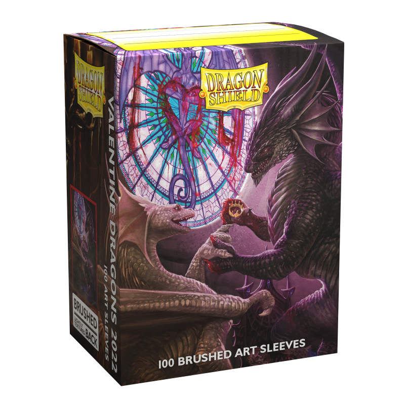 Sleeves Dragon Shield Art Valentine Dragons (x100)