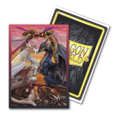 Sleeves Dragon Shield Art Valentine Dragons 2023 (x100)