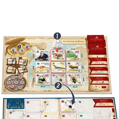 Sur les traces de Darwin