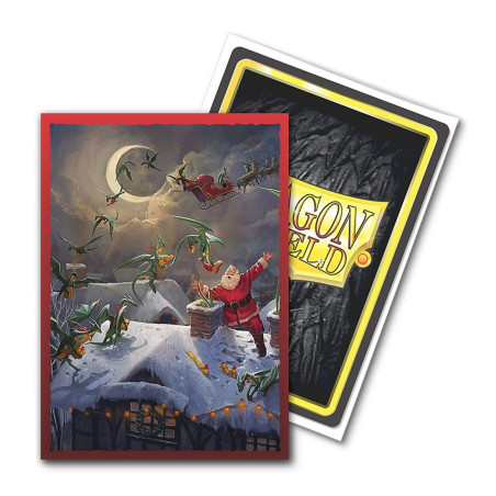 Sleeves Dragon Shield Art Christmas 2023 (x100)