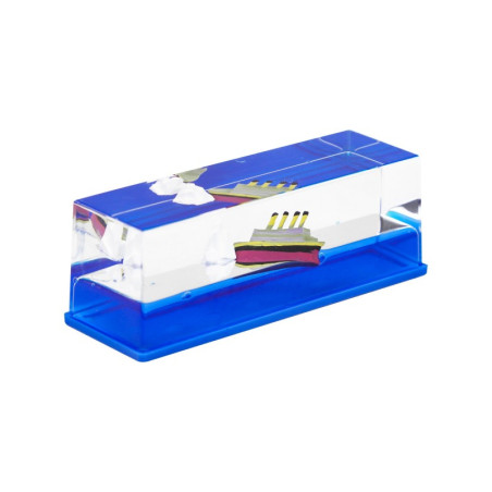 Presse-papier à Vague Titanic & Iceberg