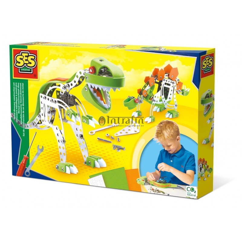 Dinosaure métallique à construire