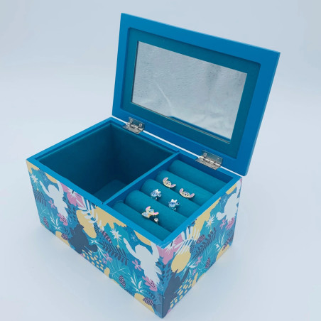 Boîte à Bijoux en bois Disney Stitch