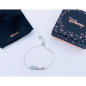 Bracelet Ajustable en Laiton plaqué Disney Stitch