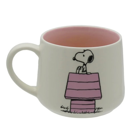 Mug Snoopy - Maison Rose - Figurine Intérieure 3D