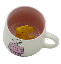 Mug Snoopy - Maison Rose - Figurine Intérieure 3D
