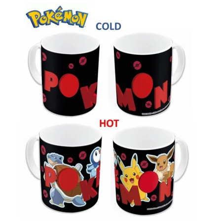 Mug Thermoréactif Pokémon Team